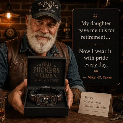 ☠️ Old Legends Club Bracele🪓 | 2026 Limited Edition Vintage Bracelet - Only 17 Left