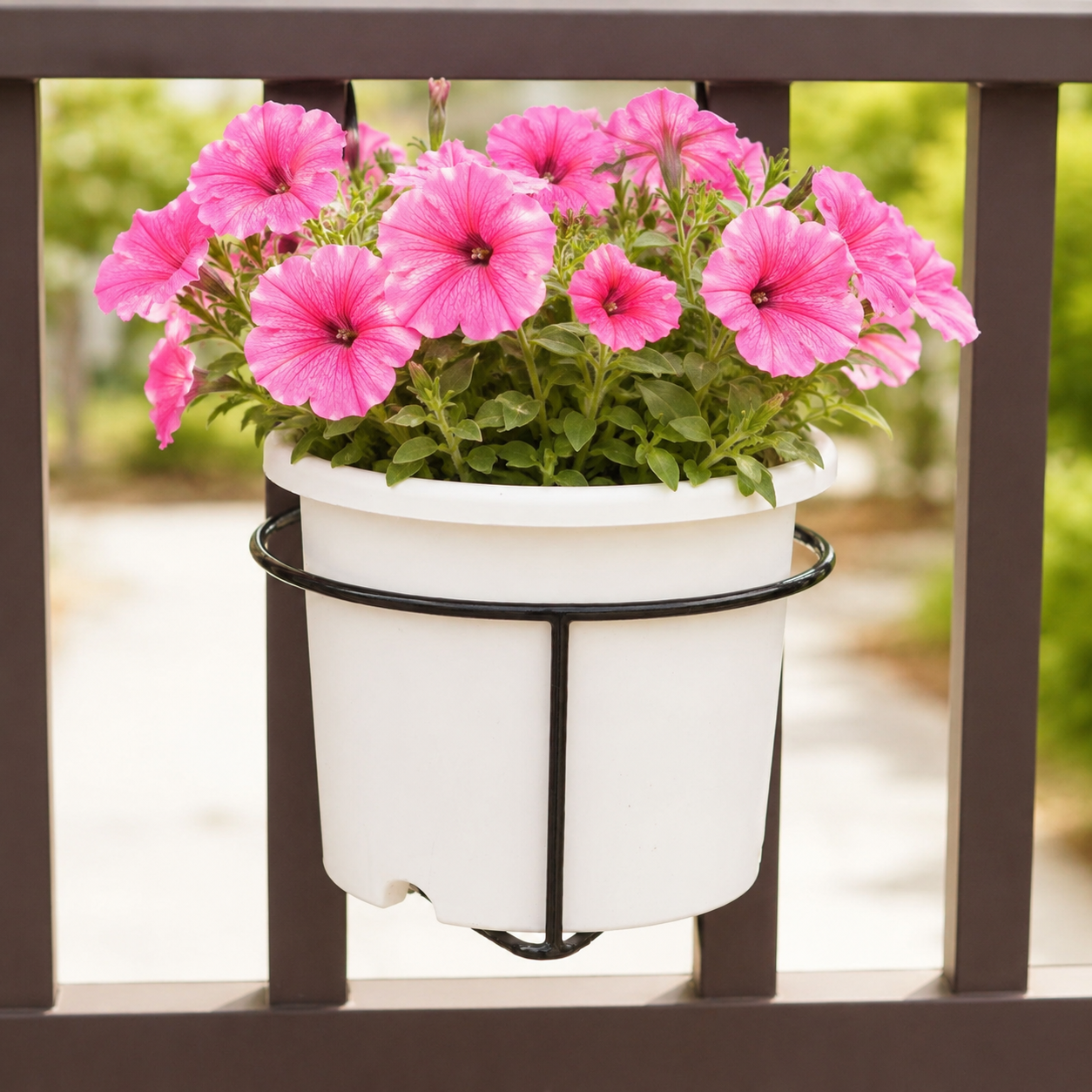 🌸 Instant Balcony Bloom Pot Holder-🌿 Turn Your Railing Into a Garden