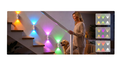 RGB wall light color modes