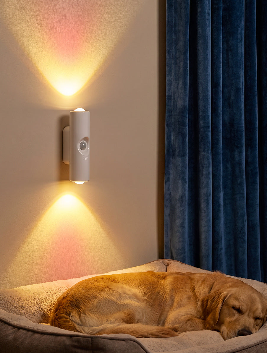 Warm bedside motion sensor light