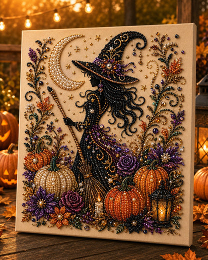🔥 Last Day 63% OFF – 👻✨ Halloween Pearl Art DIY Kit – Turn Tiny Pearls into Spooky-Cute Magic (📦Buy 2 Free Shipping)