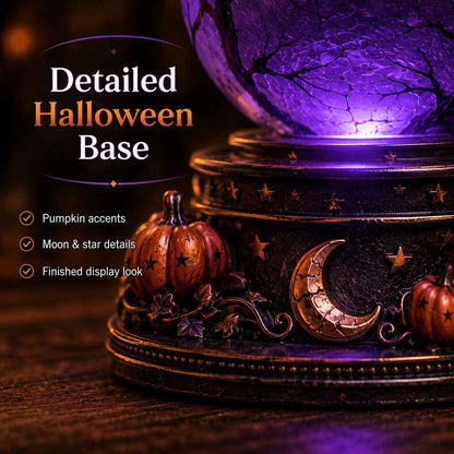 👻 Halloween Crystal Ball Lamp🔮 The Perfect Halloween Decoration🎃