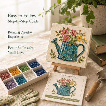 Watering Can Mosaic Art Kit