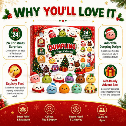 2026 Dumpling Squishy Advent Calendar