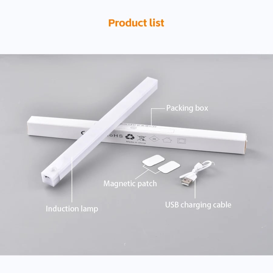🔥Only $4.99 Last Day Promotion!💡Punch-free Smart Sensor Magnetic Rechargeable LED Lights