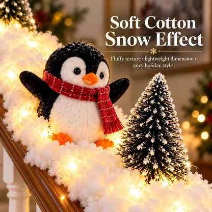 🔥Hot Sale 40% OFF🔥Playful Penguin Snowy Stair Railing Decor