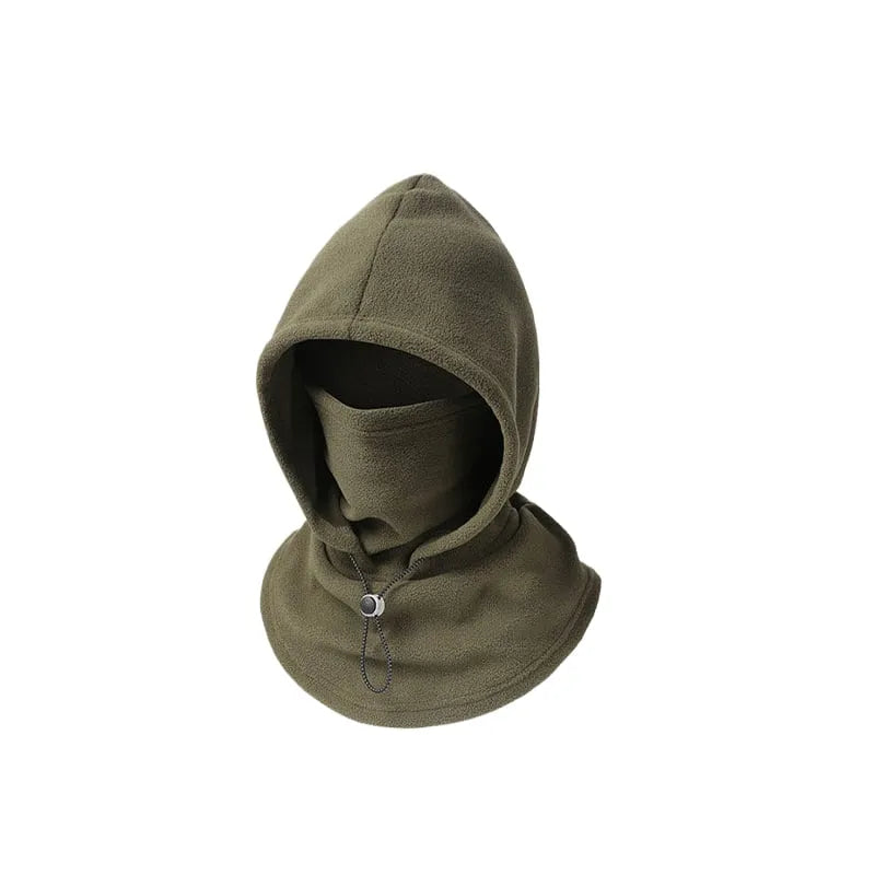 Fleece Hooded Face & Neck Warmer