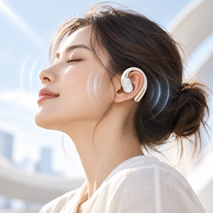 🎧 Open-Ear Wireless Ear-Hook Headphones with Bluetooth 6.0 & Hi-Fi Sound ⚡🎶