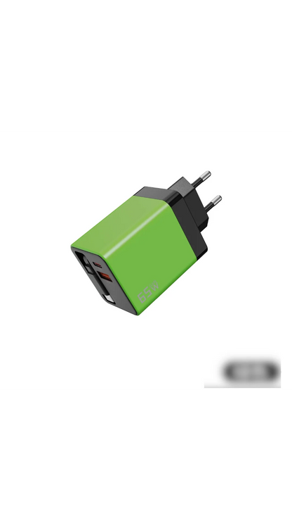 💥65w Fast Charging Phone Charger Block With Retractable 80cm Type-c Cable