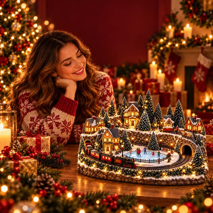 🎁Last Day 50% OFF🔥 Lighted & Animated Christmas Village Collection-✨