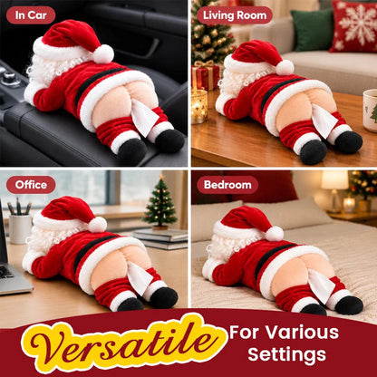 🎅Last Day 49% OFF🔥🎅Funny Santa Butt Tissue Box🎁