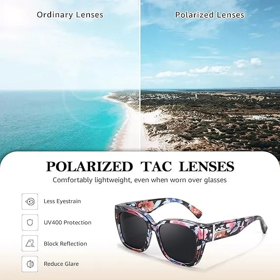 🕶Polarized Fit Over Sunglasses for Women