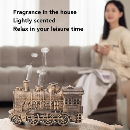 🔥Hot Sale 46% OFF🚂Retro Train Essential Oil Diffuser Humidifier-Free Shipping❗