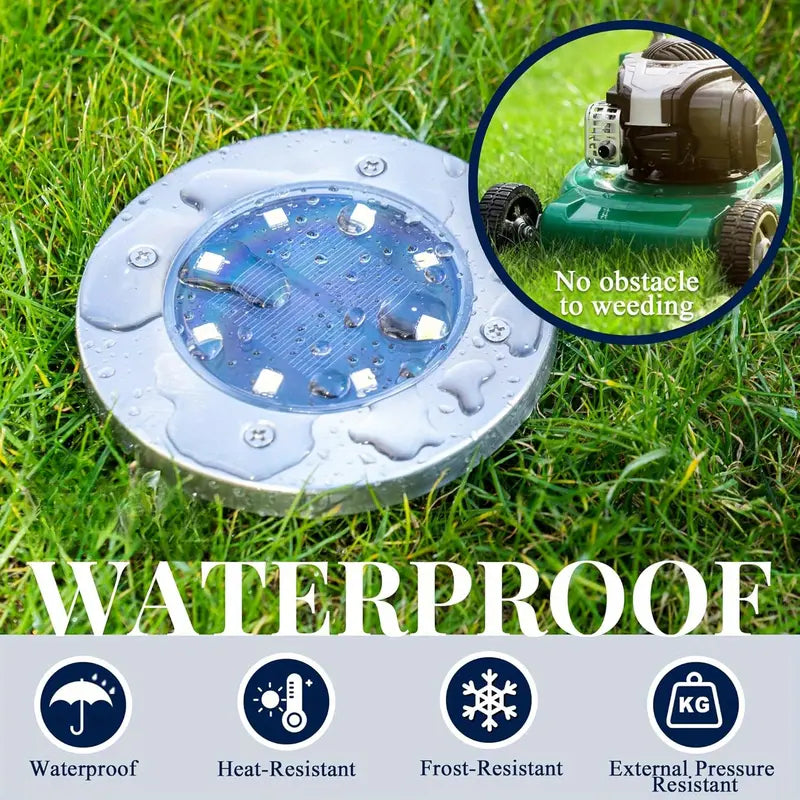 Solar Lights for Outside,12 Pack Solar Lights Outdoor Waterproof