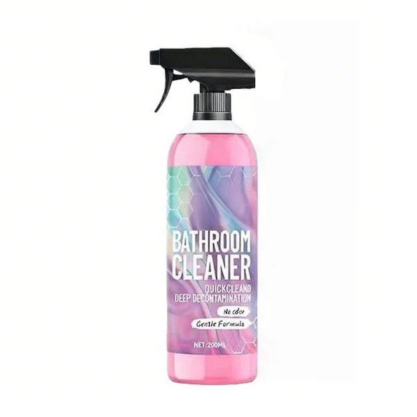 ✨ Bathroom Cleaner: Sparkle in Seconds, No Harsh Fumes✨
