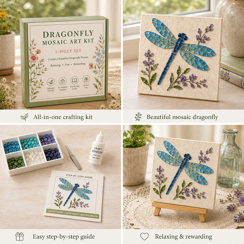 Watering Can Mosaic Art Kit