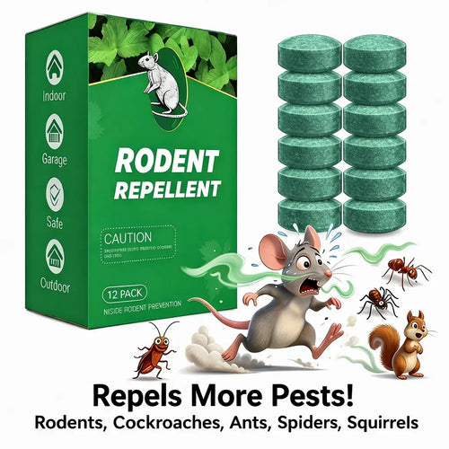 🌿Natural Peppermint Rodent Repellent Balls (12 Pack) 🚫Keep Rats, Mice & Pests Away Safely✅