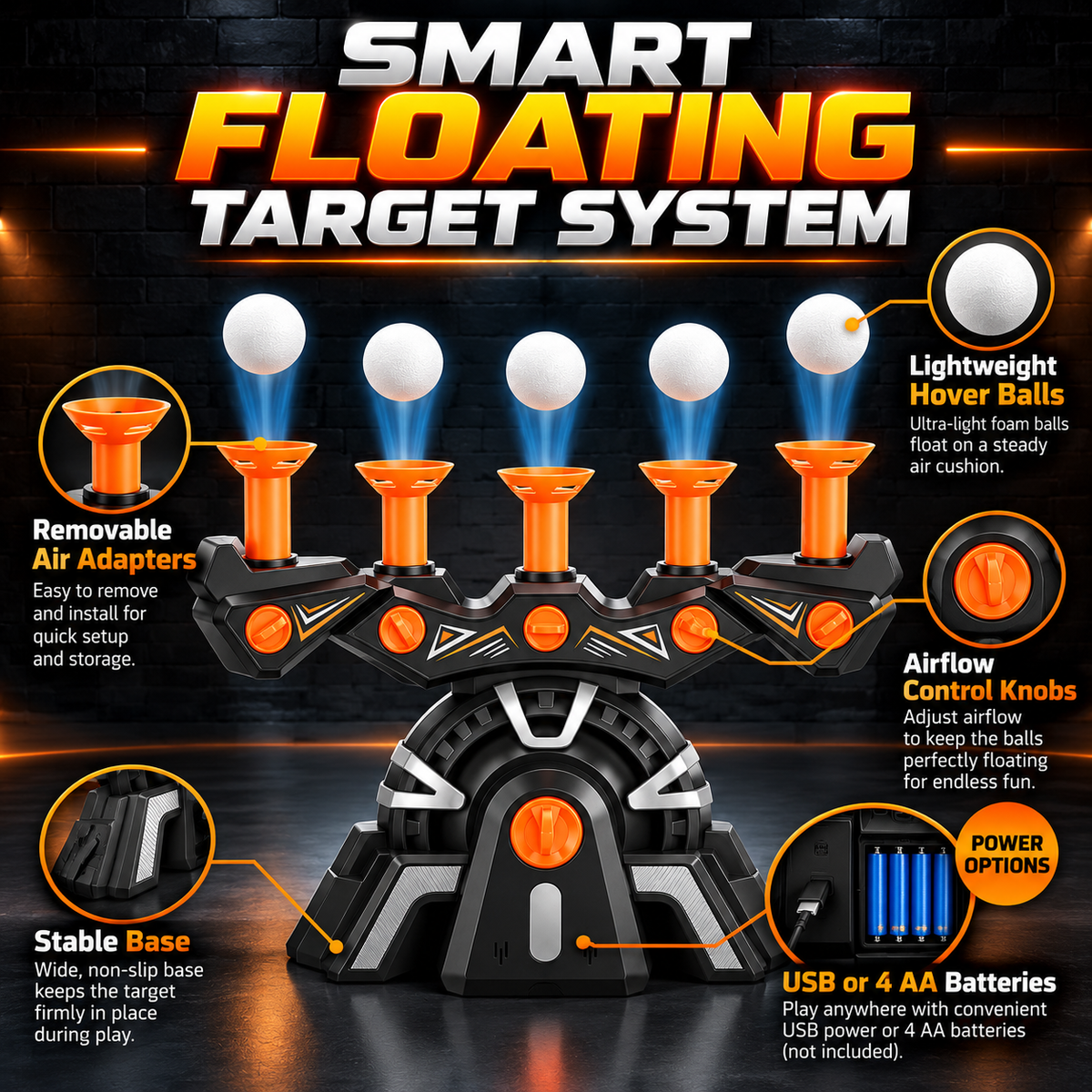 Floating Target - Hovering Shot Game