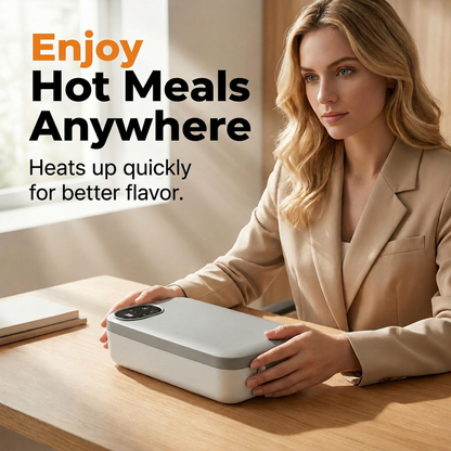 🍱⚡ Portable electric lunch box with self-heating 🔋🌡️