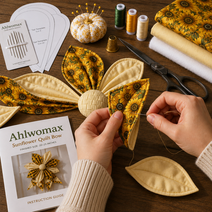 🔥 Last Day 50% OFF - Large Patchwork Bow Sewing Kit