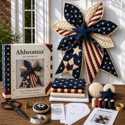 🔥 Last Day 50% OFF - Large Patchwork Bow Sewing Kit