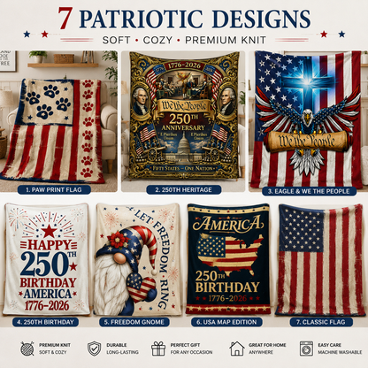 🇺🇸 Find Your Favorite Patriotic Blanket