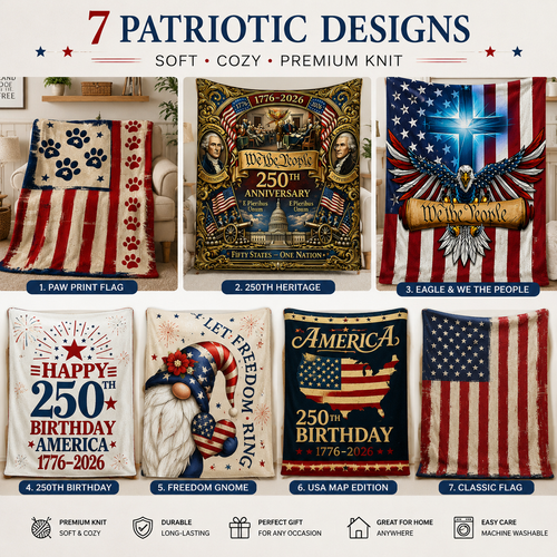 🇺🇸 Find Your Favorite Patriotic Blanket