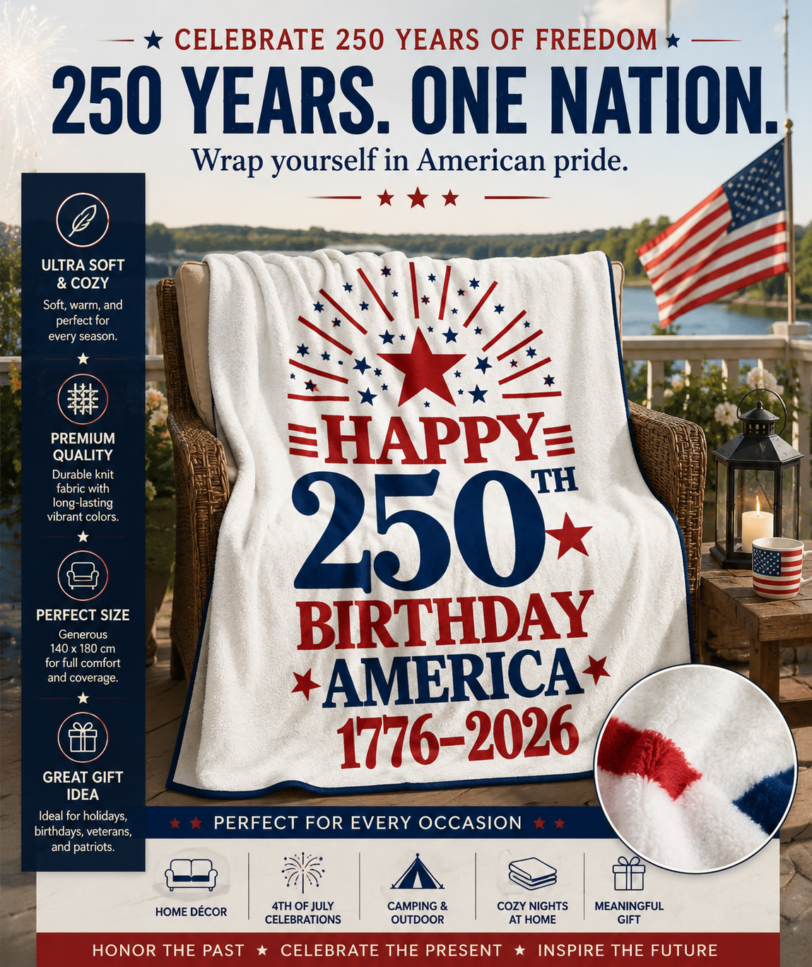 🇺🇸 Find Your Favorite Patriotic Blanket