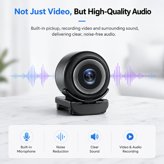 Mini WiFi Camera | 1080P HD, Night Vision & Easy Wireless Setup