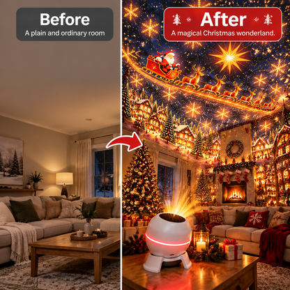 Jovqelo | Christmas Projection Night Light