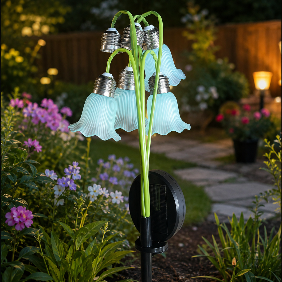 ⏳Limited-time 50% off⏰Solar Flower Lights Outdoor Garden Decorations💐💡