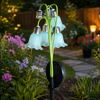⏳Limited-time 50% off⏰Solar Flower Lights Outdoor Garden Decorations💐💡