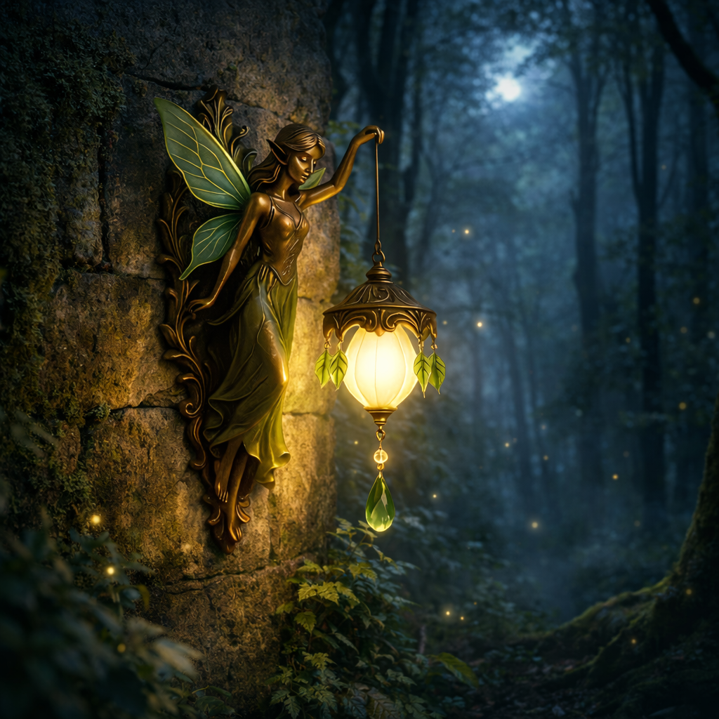 Aetheria™ - Enchanted Fairy Glow Wall Lamp