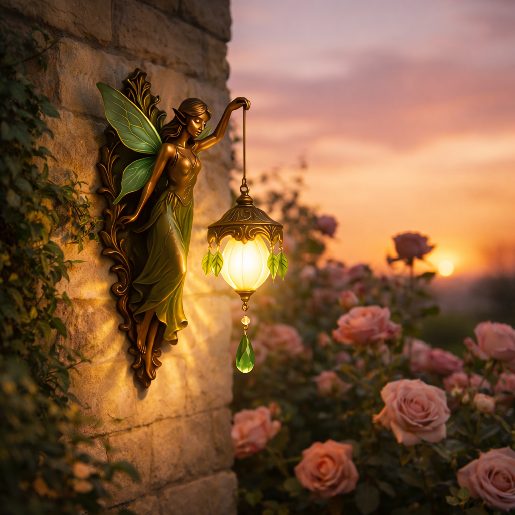 Aetheria™ - Enchanted Fairy Glow Wall Lamp