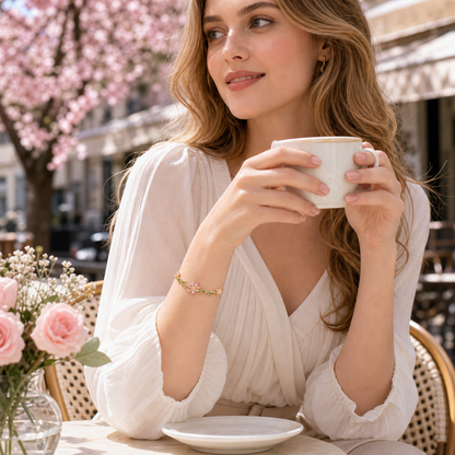 Blooming Sakura Bracelet 🌸Wear a Garden of Elegance on Your Wrist