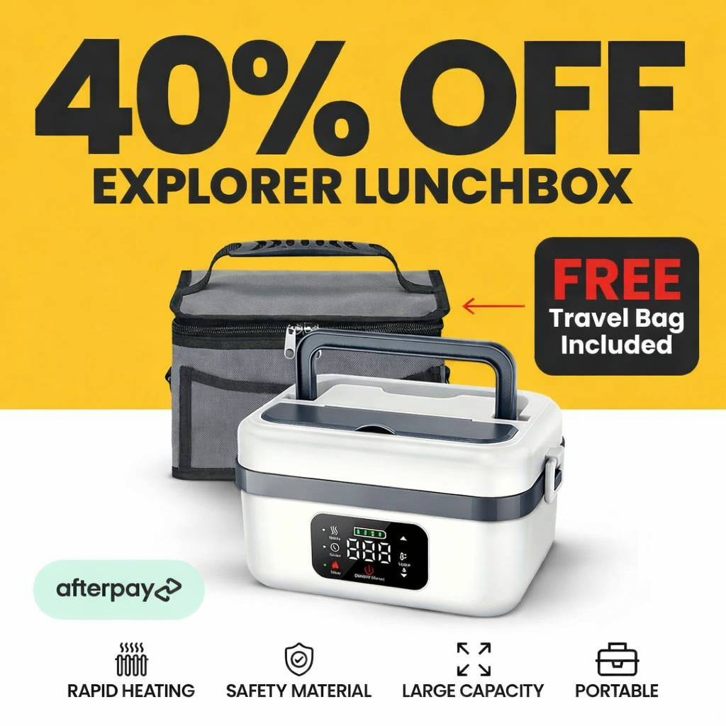 USA Explorer Heating Lunchbox™ - Portable And Convenient