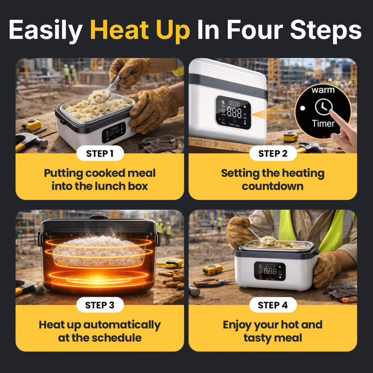 USA Explorer Heating Lunchbox™ - Portable And Convenient