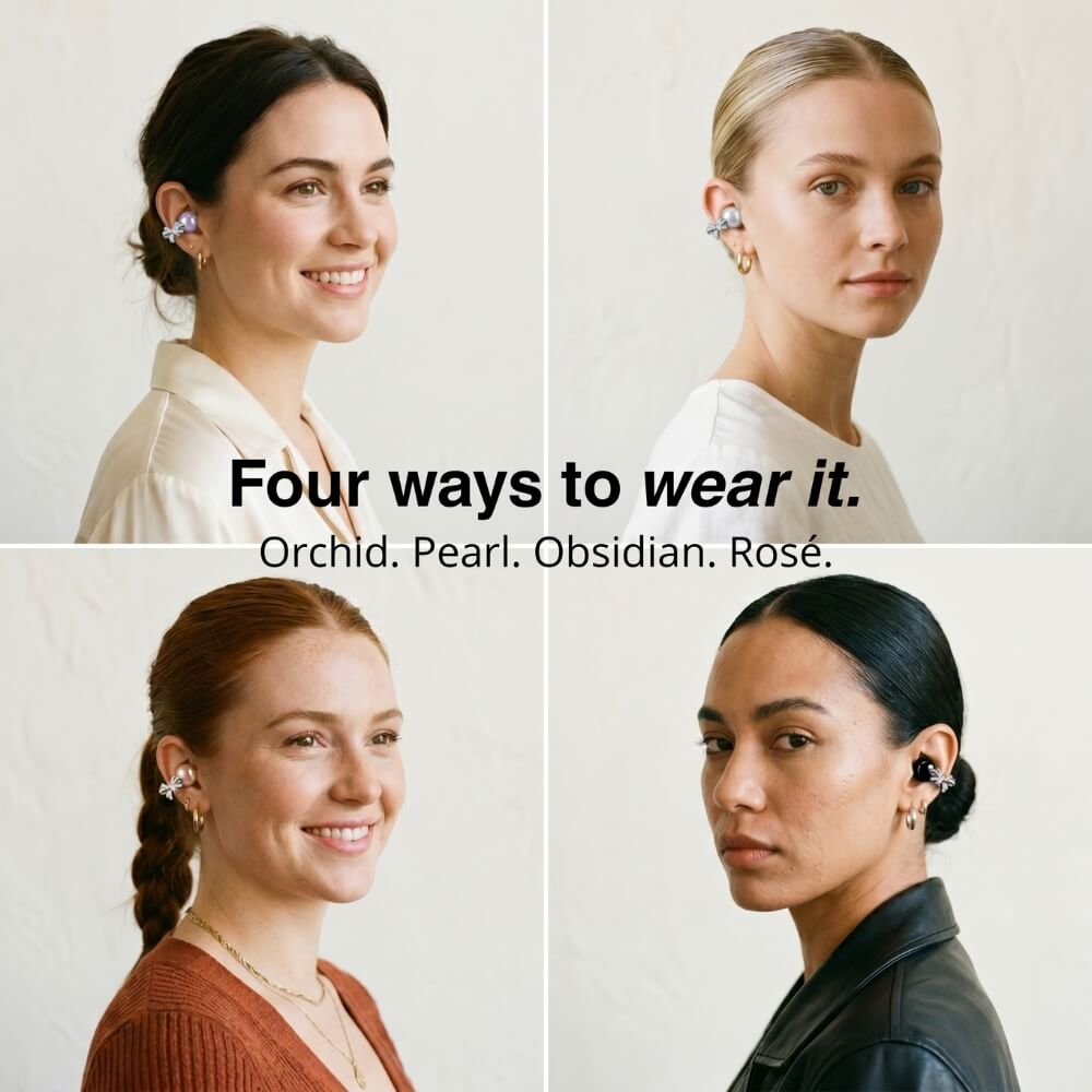 ViSound™ Adorn - Clip-On Earbuds