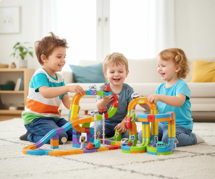Magic Track Train Set | MontiMeadow™