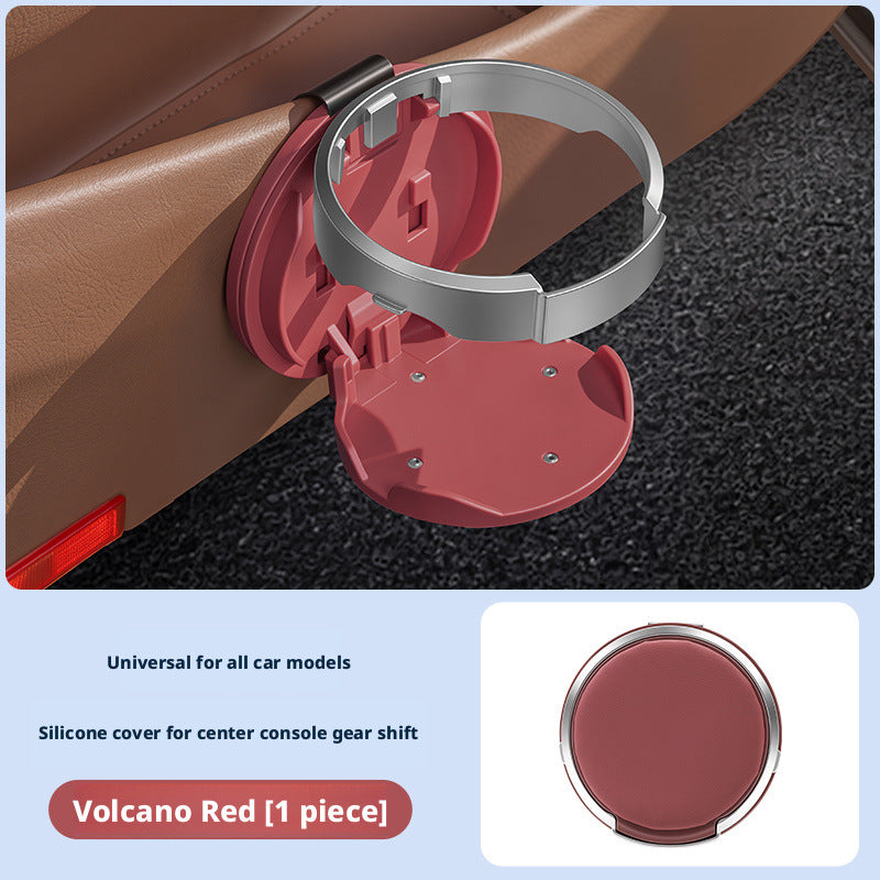 🚗✨ No More Spills! – Foldable Space-Saving Car Door Cup Holder