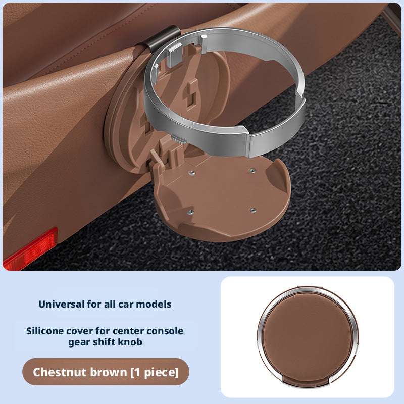 🚗✨ No More Spills! – Foldable Space-Saving Car Door Cup Holder