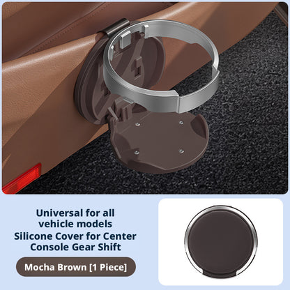🚗✨ No More Spills! – Foldable Space-Saving Car Door Cup Holder