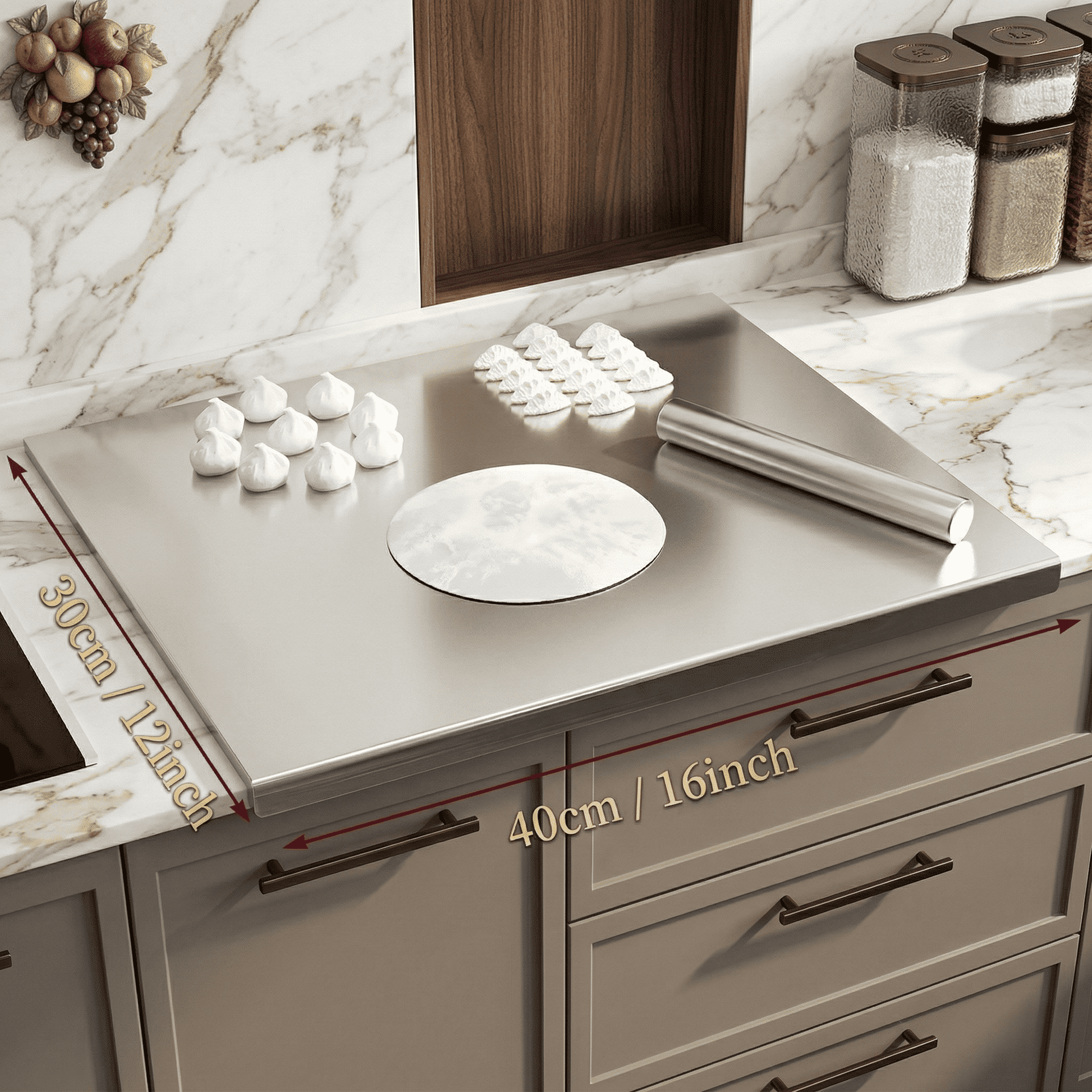 STÅLVIK™ – Multibräda i Rostfritt Stål för Matlagning & Bakning
