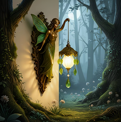Aetheria™ - Enchanted Fairy Glow Wall Lamp