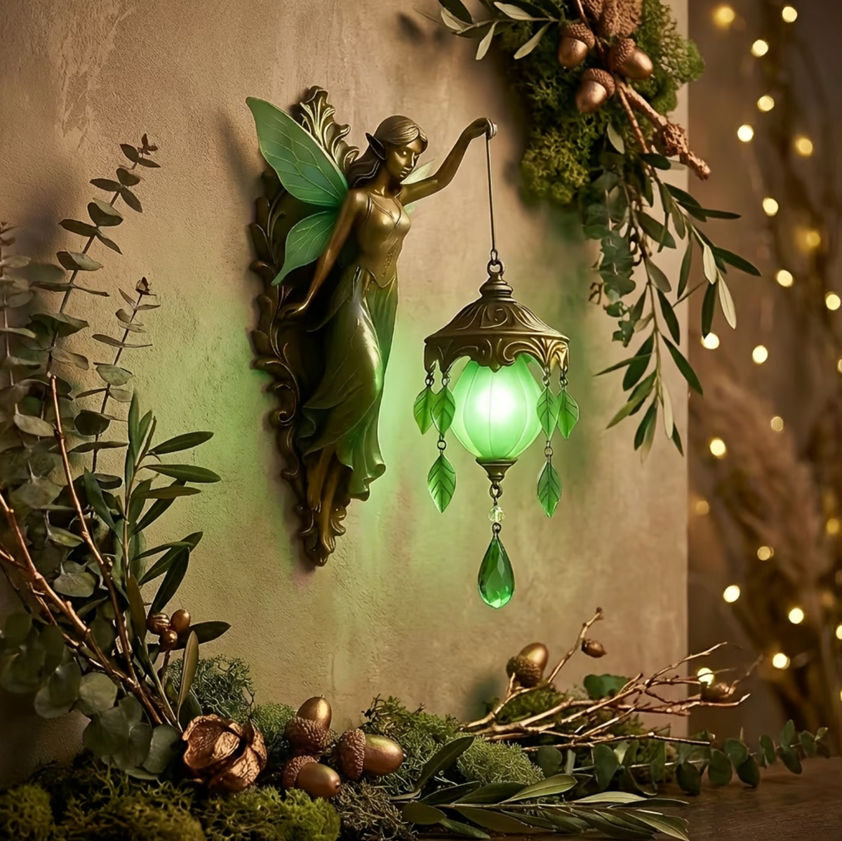 Aetheria™ - Enchanted Fairy Glow Wall Lamp