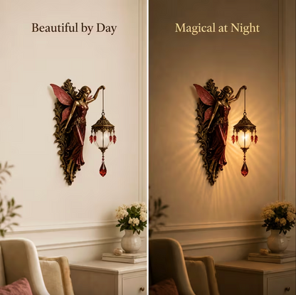 Aetheria™ - Enchanted Fairy Glow Wall Lamp