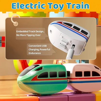 Magic Track Train Set | MontiMeadow™