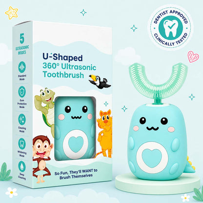 🦷U-shaped electric soft-bristled toothbrush✨