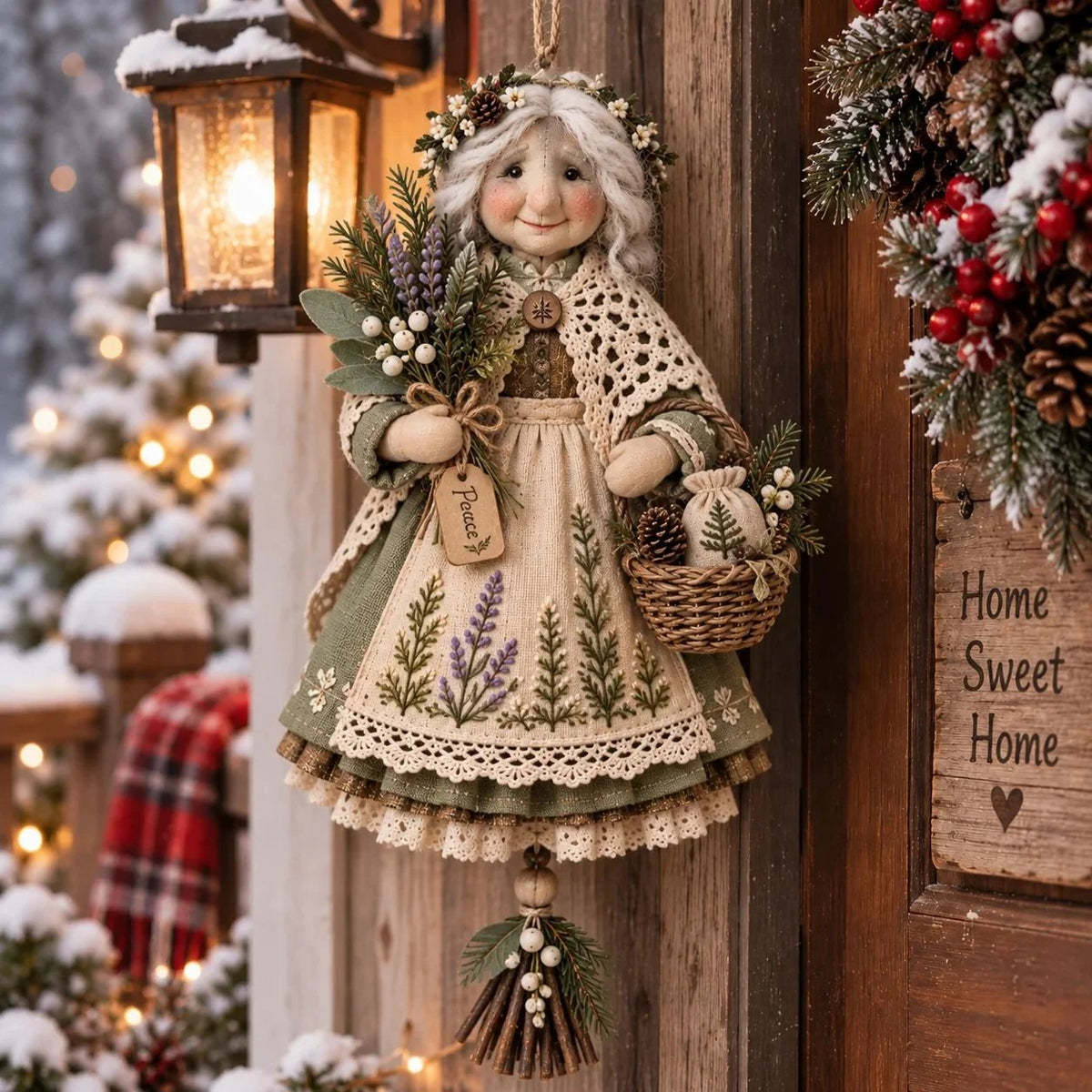 🔥HOT SALE🔥💝Handmade Good Luck Granny 🏠Chase Away Worries, Bring Home Warmth