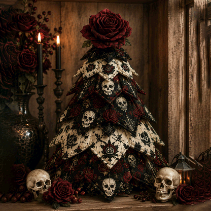 🔥Last Day 49% OFF - 🎃 DIY Halloween Quilted Fabric Tree Kit